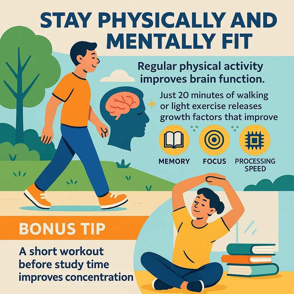 Stay physically and mentally fit - AI Generated