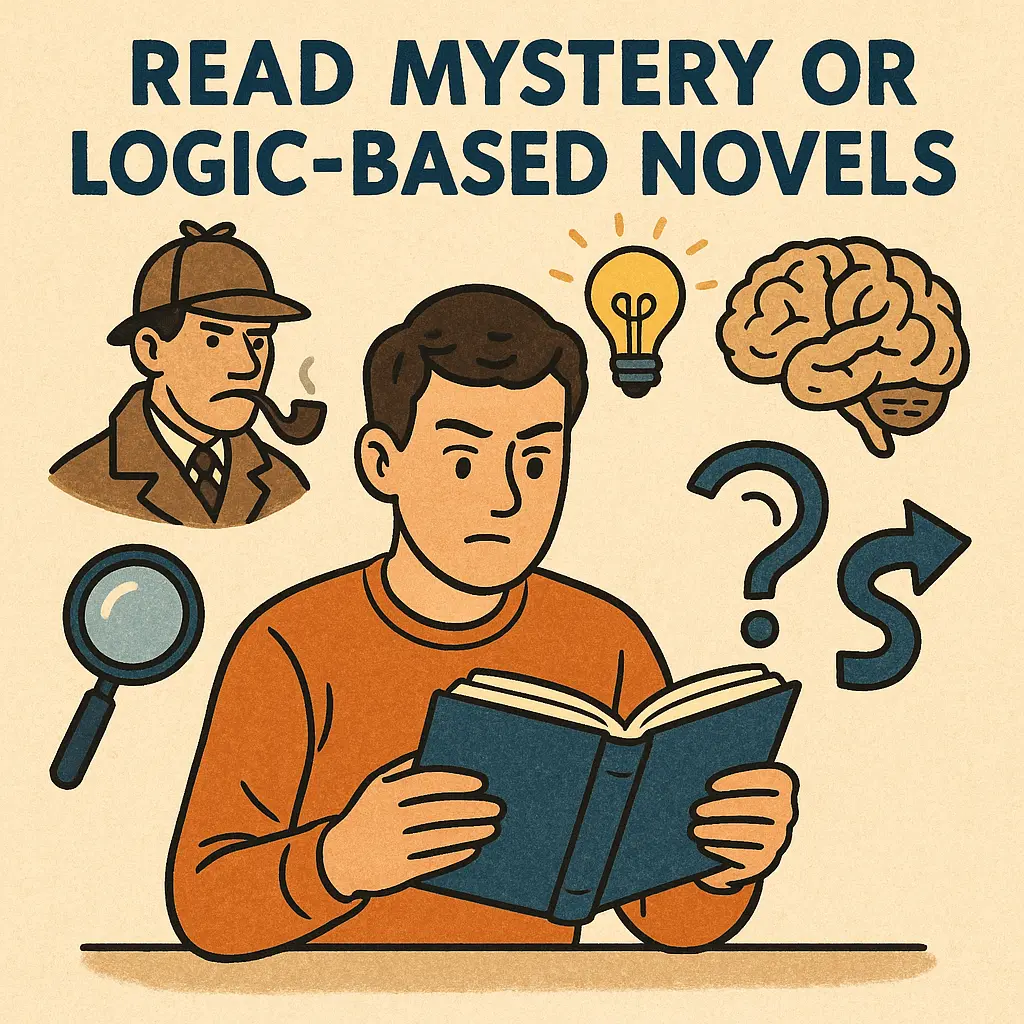 Read Mystery or logic based novels - AI Generated