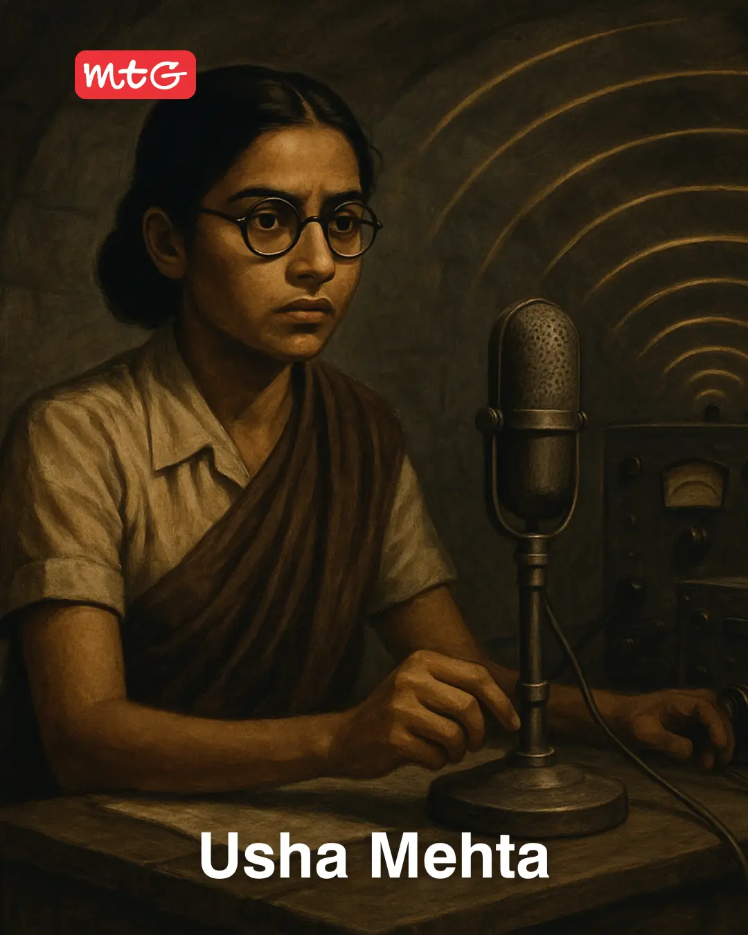 Usha Mehta: The Girl Behind the Underground Radio